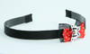 Black-red / butterfly white red bow & animal