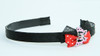 Black-red / butterfly pink red bow & animal