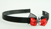 Black-Red / cat bone black-white red bow & animal