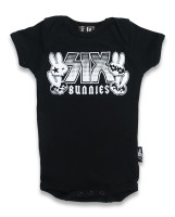 Rock group six bunnies baby body