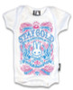 Stay gold white six bunnies baby body