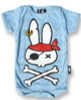 Pirate flash blue six bunnies baby body
