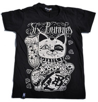 SB maneki neko black six bunnies