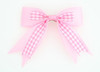 Pink clean hair clips piece