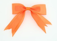Orange clean hair clips piece