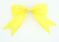 Yellow clean hair clips piece