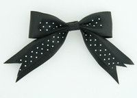 Black-white clean hair clips piece