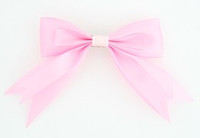 Pink clean hair clips piece