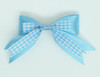 Blue clean hair clips piece