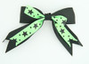 Black-green clean hair clips piece