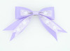 Purple clean hair clips piece