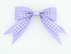 Purple clean hair clips piece