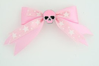 Pink / skull plain pink light pink skull