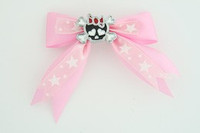 Pink / cute skull bone black-red light pink cute skull