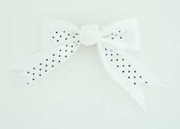 Dot white / flower white White flower