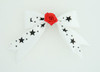 White / flower red white flower