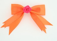 Orange / flower D.pink orange flower