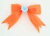 Orange / flower blue orange flower