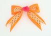 Dot orange / flower D.pink Orange flower