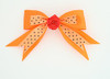 Dot orange / flower red orange flower