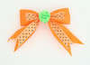 Dot orange / flower green orange flower