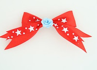 Red / flower blue red flower