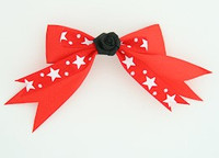 Red / flower black red flower