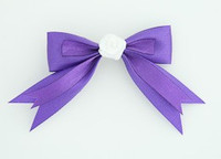 Purple / flower white dark purple flower