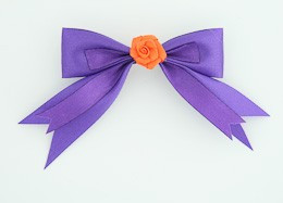 Purple / flower orange dark purple flower