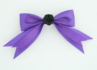 Purple / flower black dark purple flower