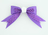 Dot purple / flower white dark purple flower