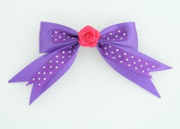 Dot Purple / Flower D.Pink Dark Purple Flower