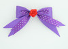 Dot purple / Flower red dark purple flower