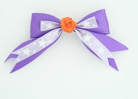 Purple / flower orange dark purple flower