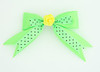 Dot green / flower yellow green flower