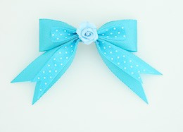 Dot blue / flower blue blue flower
