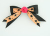 Bl-orange / flower D.pink black-orange flower