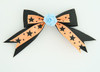Orange / flower blue black-orange flower