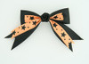 Bl-orange / flower black Black-orange flower