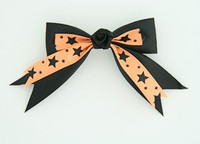 Bl-orange / flower black Black-orange flower