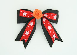 Bl-red / flower orange black-red flower
