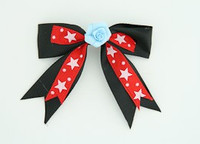 Bl-red / flower blue black-red flower