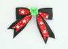 Bl-red / flower green black-red flower