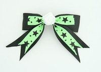 Bl-green / flower white black-green flower 