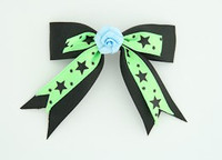 Bl-green / flower blue black-green flower