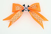 Dot orange / skull cross eye pink orange skull