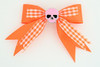 Orange / skull plain pink orange skull