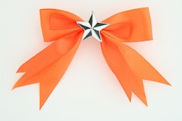 Orange / star white orange star