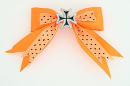 Dot orange / herocross black orange mix