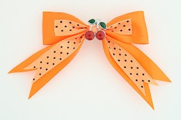 Dot Orange / Cherry Small Orange Mix